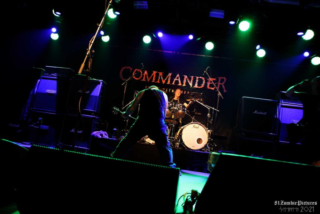 Commander live on Stage