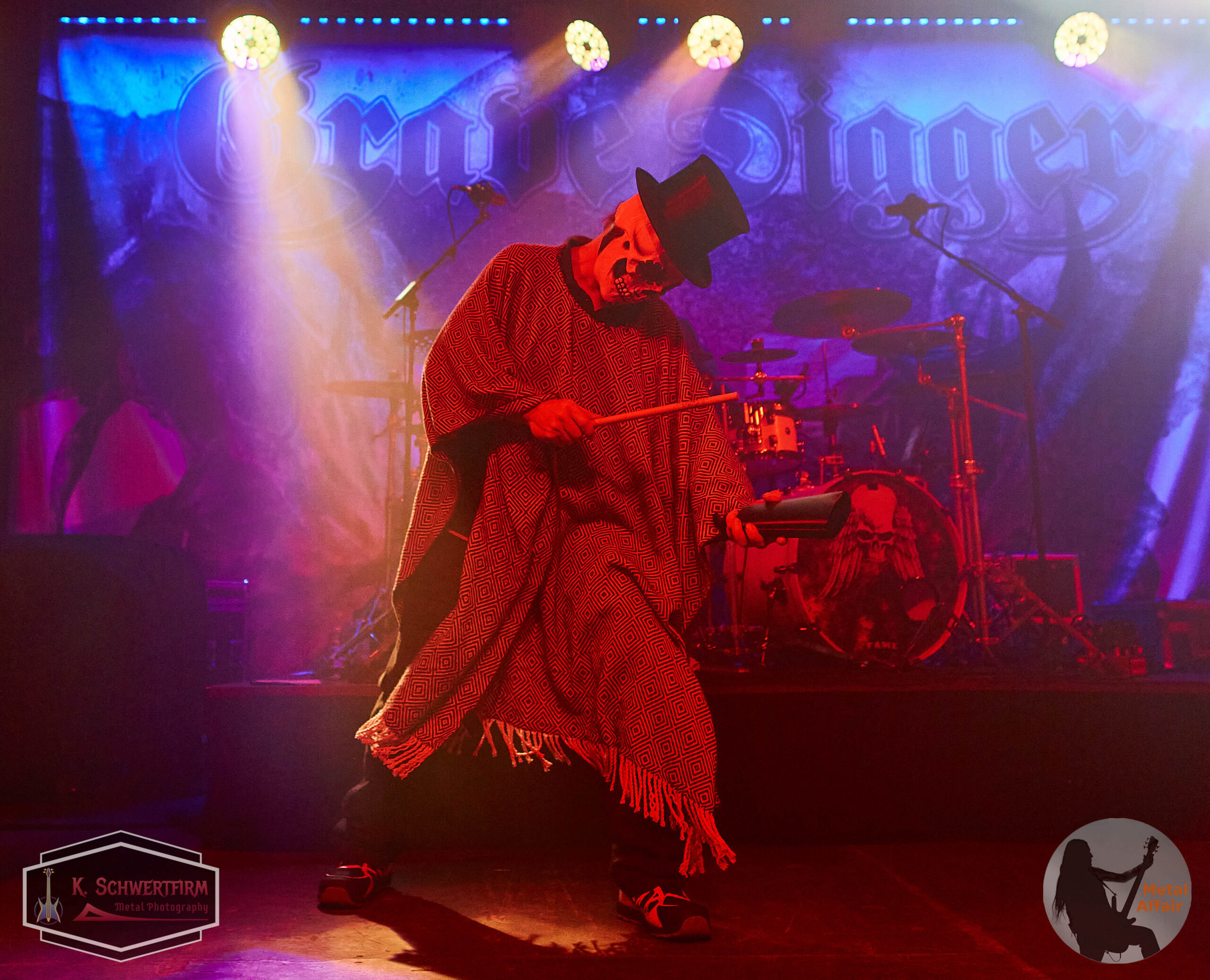 Grave Digger 20.01.2023 Backstage München Konzertbericht