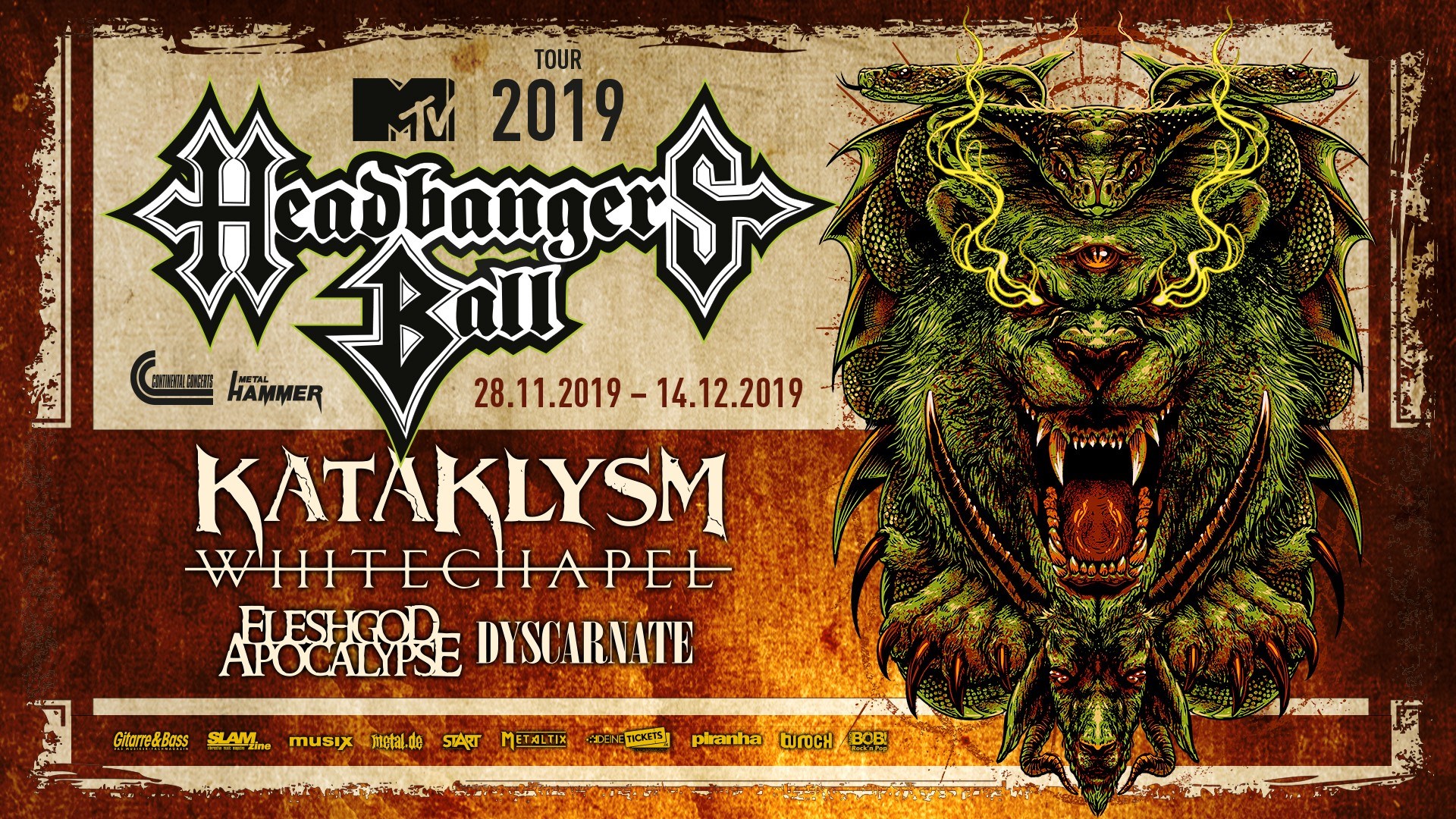 MTV Headbangers Ball 2019