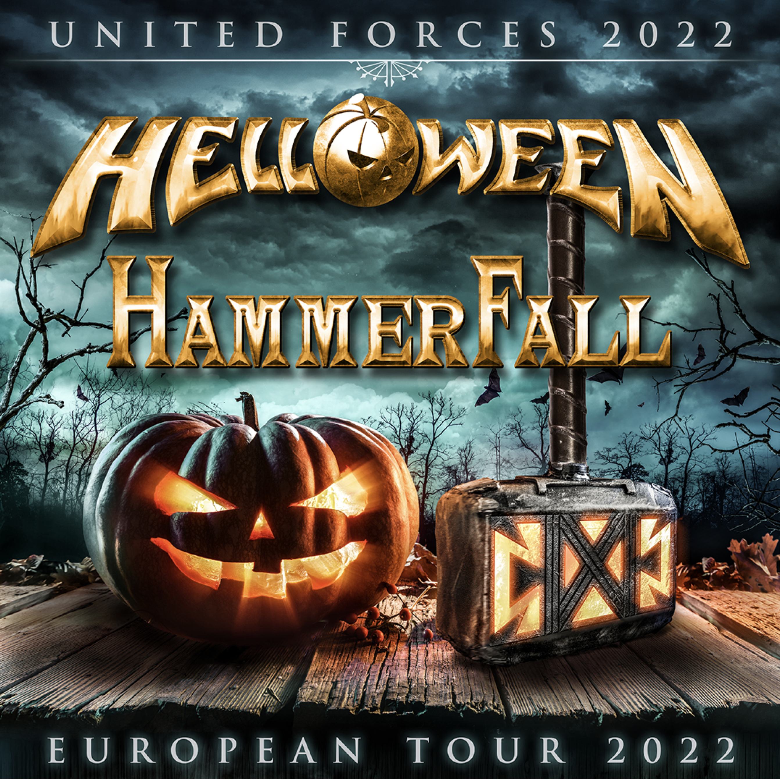 Helloween Hammerfall United Forces Tour 2022